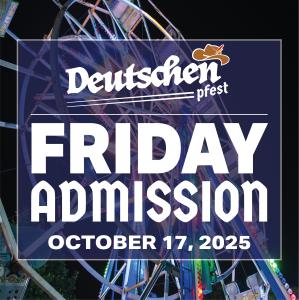 Friday General Admission cover picture