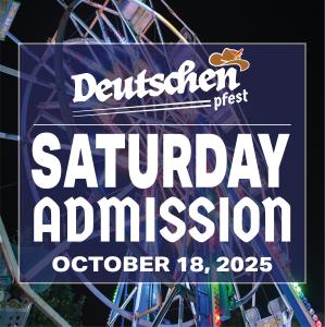 Saturday General Admission cover picture