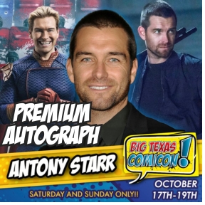Antony Starr Premium Autograph (Comic Book, poster, Funko Pops, Clothing) cover picture