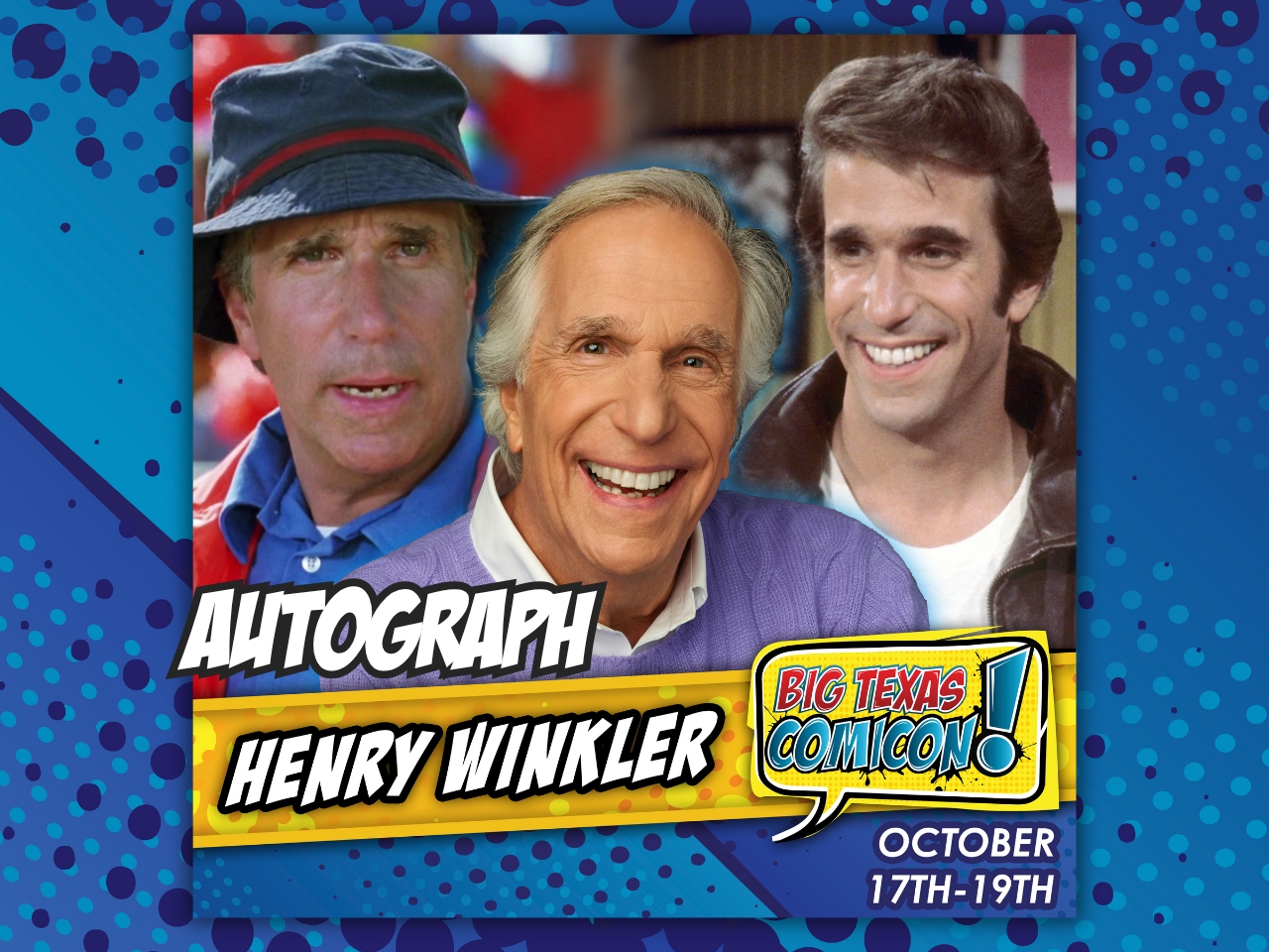 Henry Winkler Autograph cover picture