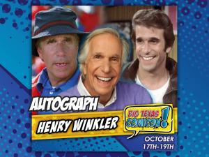 Henry Winkler Autograph cover picture