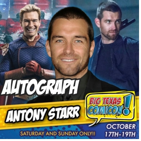 Antony Starr Autograph cover picture