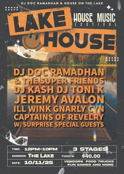 HOUSE MUSIC ON THE LAKE IN ATLANTA AT PRINCETON LAKES IN CAMPCREEK