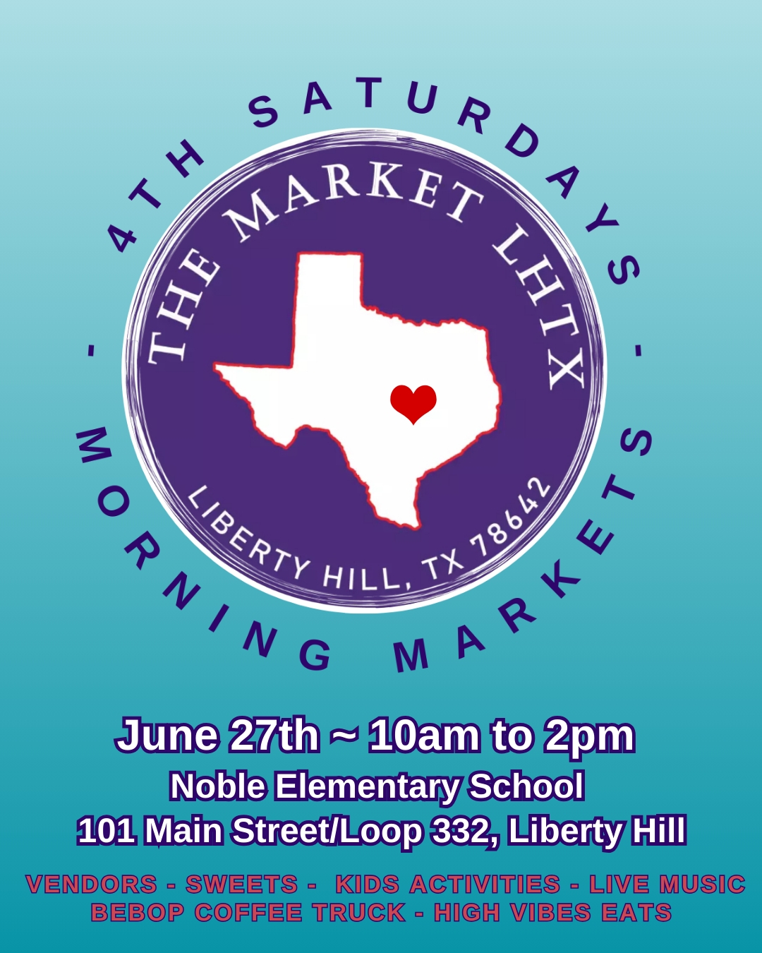 June 27th 10am to 2pm @Noble Elementary