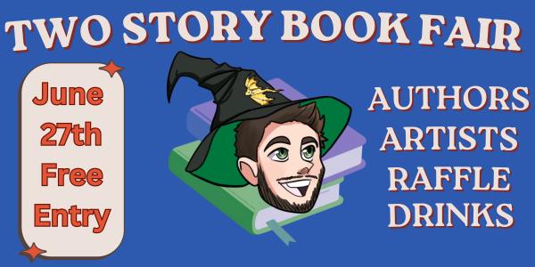 Two Story Mini Book Fair - Attrition Launch Party