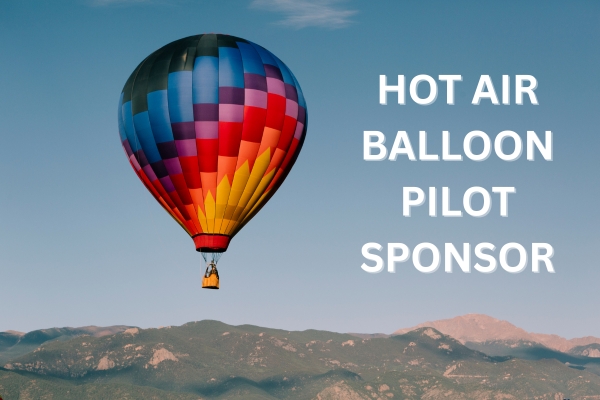 Hot Air Balloon Pilot Sponsor