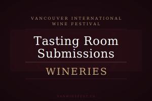 WINERIES - Tasting Room Submissions