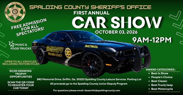 Spalding Co. Sheriff's Office Car Show