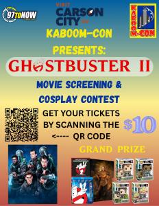 01. Ghostbusters 2 Screening cover picture
