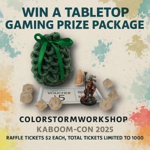 ColorStorm Workshop Tabletop Gaming Raffle cover picture