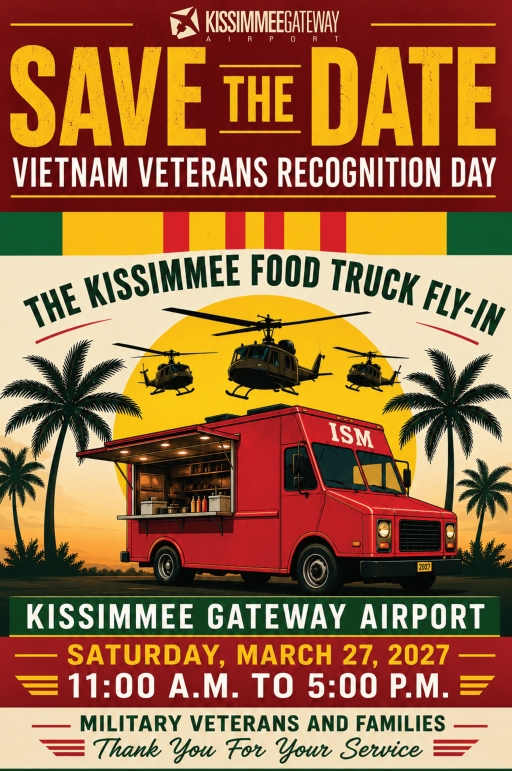 Vietnam Veteran's Recognition - Kissimmee Food Truck Fly In
