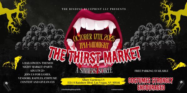 The Thirst Market: A Sinners’ Soirée