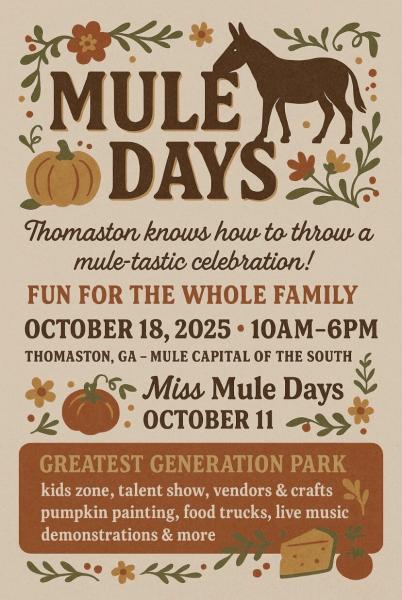 Thomaston Mule Days 2025
