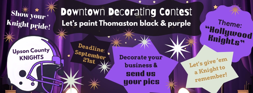 2025 Downtown Homecoming Decorating Contest - Let's Give 'em a Knight to Remember