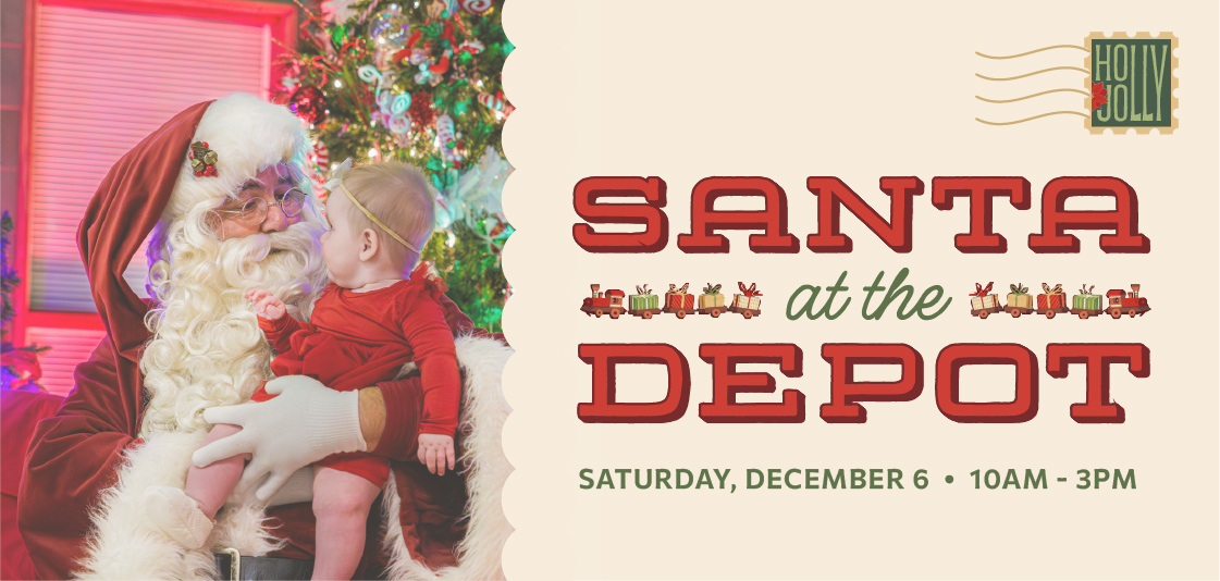 Santa at the Depot 2025
