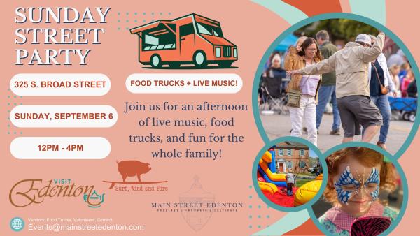 Sunday Street Party - September 6, 2026