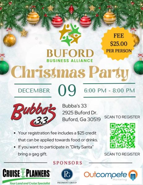 Buford Business Alliance Christmas Party Buford Business Alliance Christmas Party