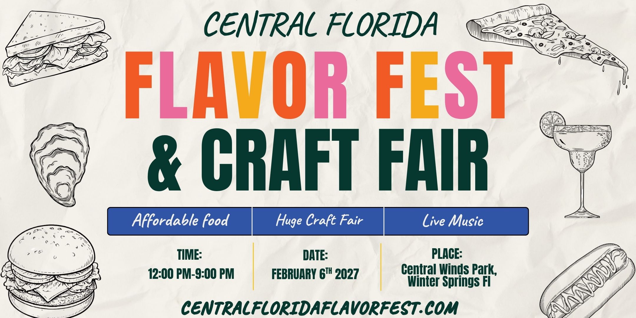 Central Florida Flavor Fest & Craft Fair