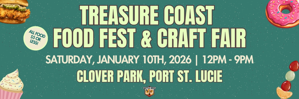 Treasure Coast Food Fest & Craft Fair 2026