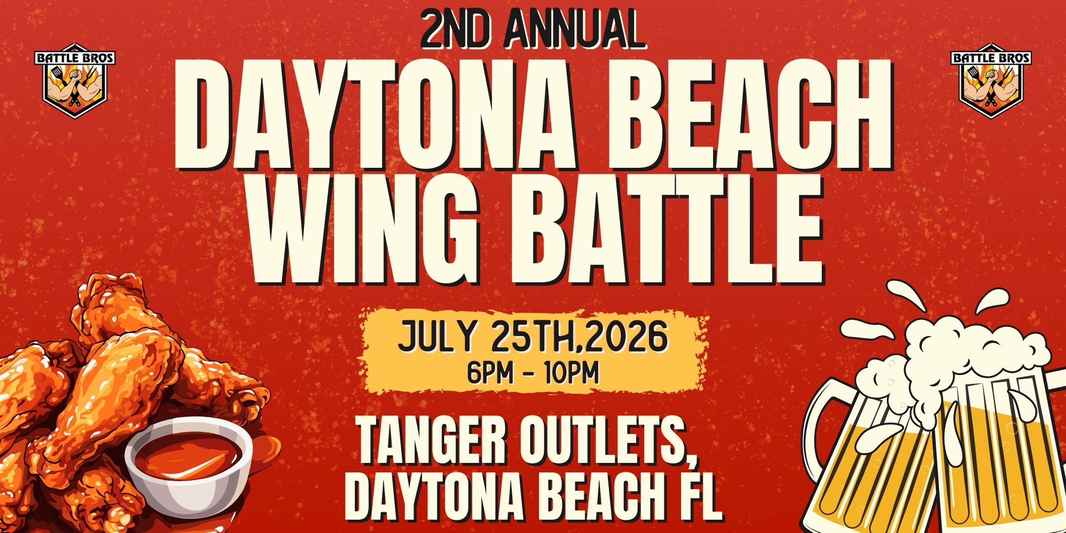 2nd Annual Daytona Beach Wing Battle 2026