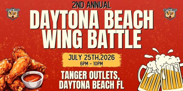 2nd Annual Daytona Beach Wing Battle 2026