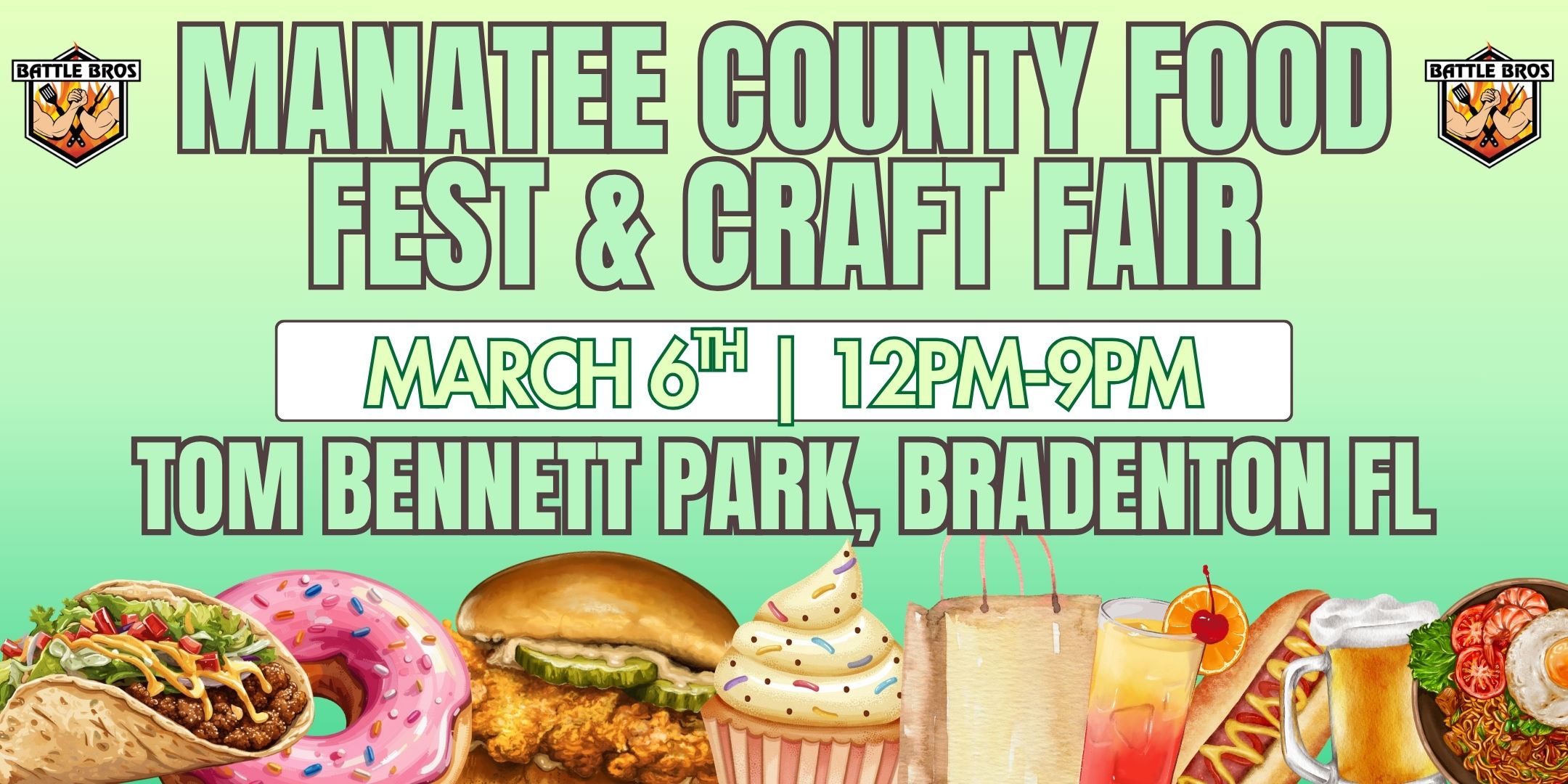 Manatee County Food Fest & Craft Fair 2027