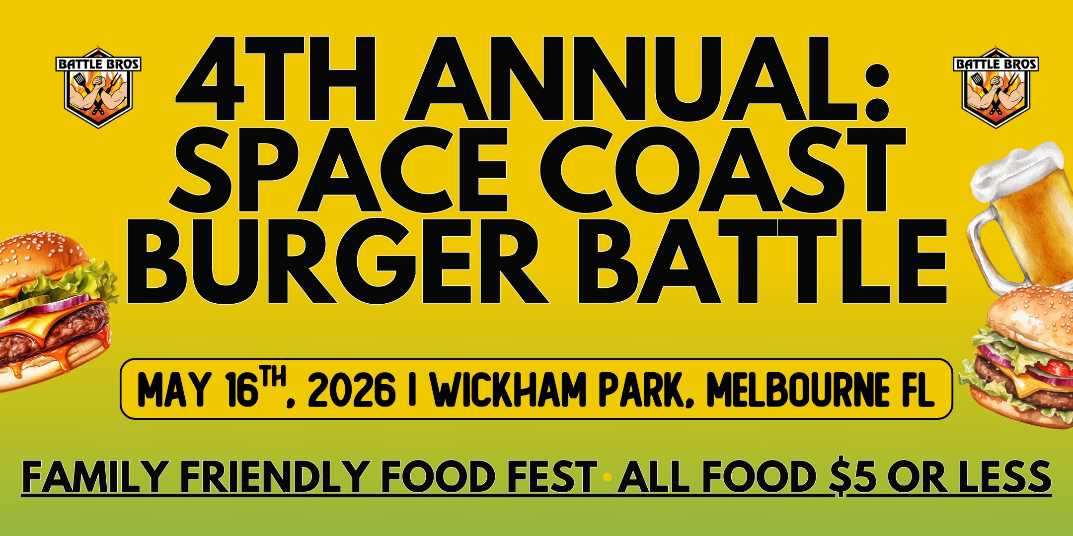 Space Coast Burger Battle 2026 (4th Annual)
