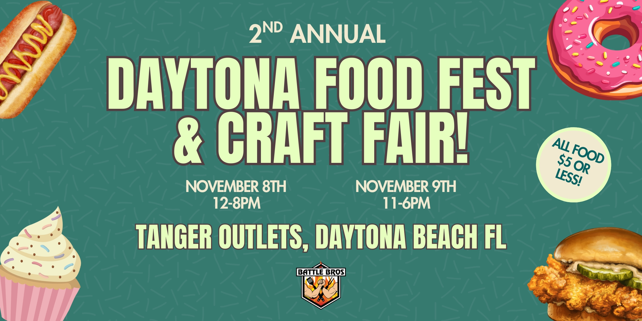 Daytona Food Fest & Craft Fair 2025