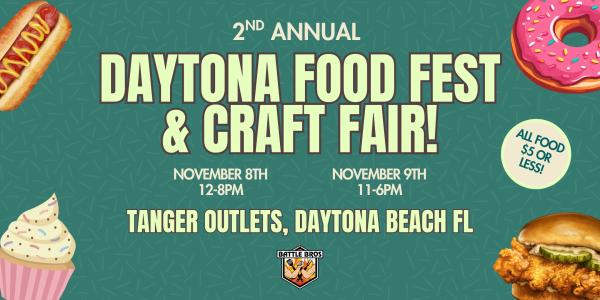 Daytona Food Fest & Craft Fair 2025