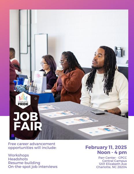 Charlotte Pride Job Fair Sponsor Levels Charlotte Pride Job Fair Sponsor Levels