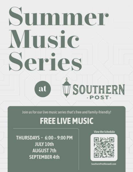 Summer Music Series at Southern Post
