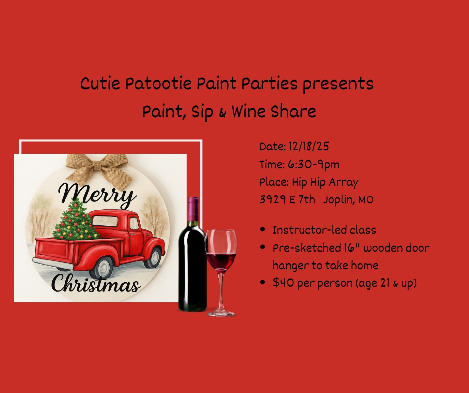 Paint, Sip, & Wine Share