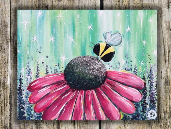 Zinc Hello Spring Paint & Sip