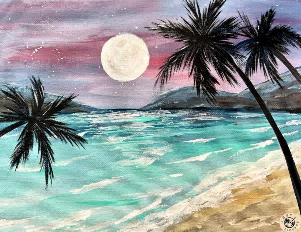 Puff Puff Paint "Palm Beach Sunset"