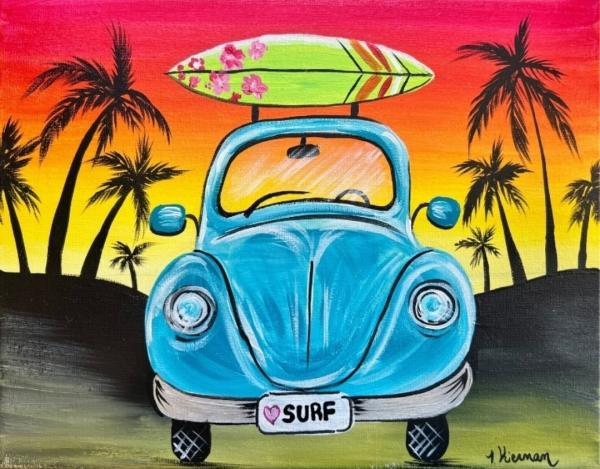 Puff Puff Paint "Summer Surf Bug"