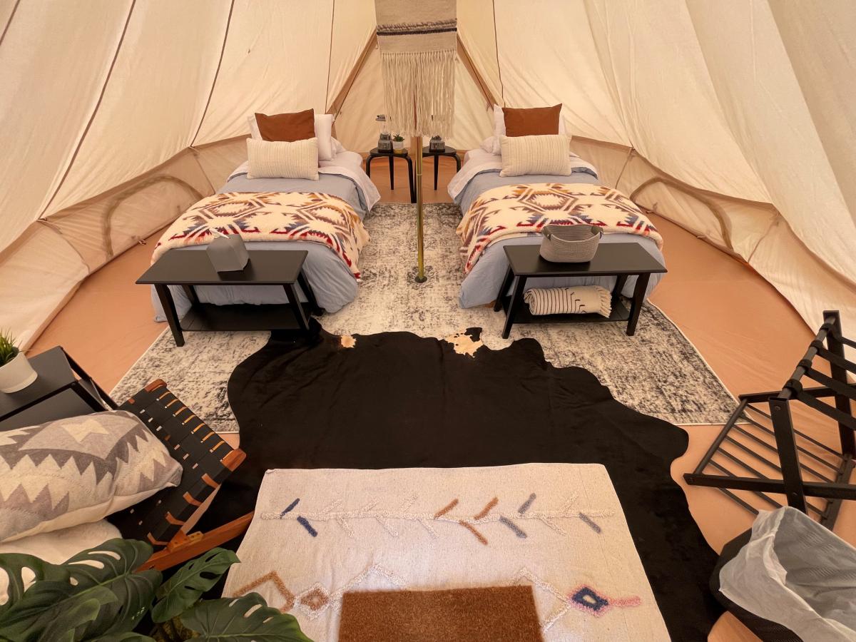 VIP TWIN LUXURY (Sleeps 2) - Wild Tribe Co. Glamping Tent cover picture