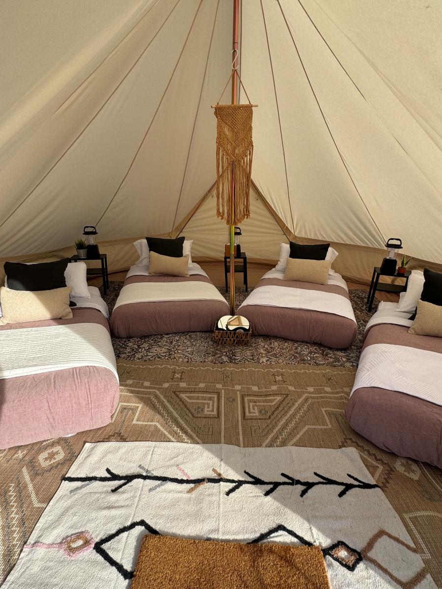 QUADRUPLE LUXURY (Sleeps 4) - Wild Tribe Co. Glamping Tent cover picture