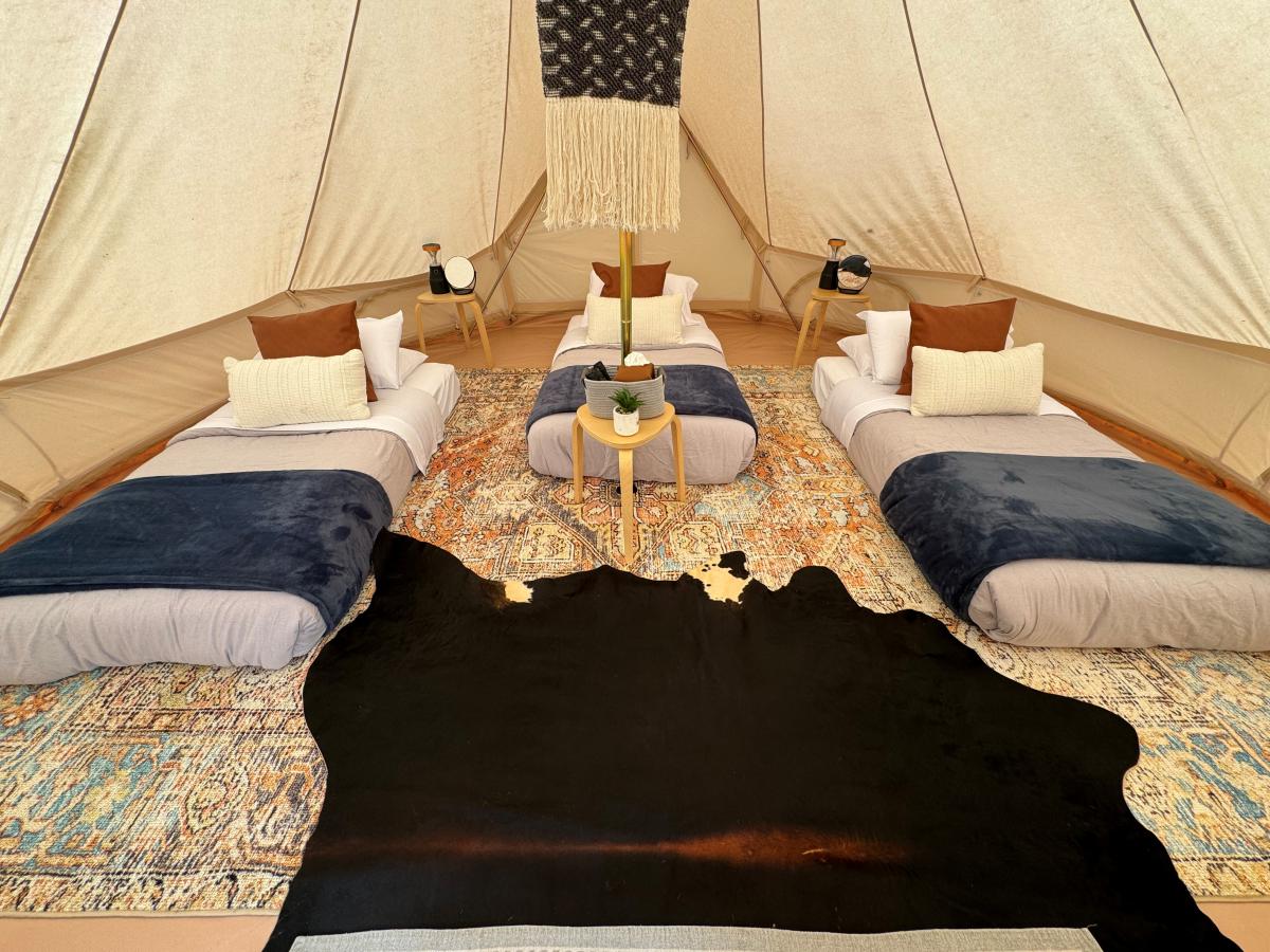 TRIPLE LUXURY (Sleeps 3) - Wild Tribe Co. Glamping Tent cover picture