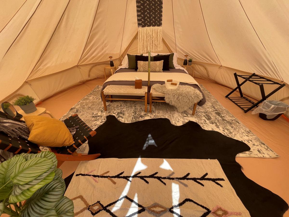 VIP KING LUXURY (Sleeps 1-2) - Wild Tribe Co. Glamping Tent cover picture