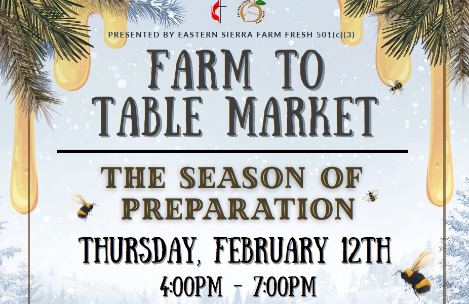 Farm to Table Market - 4 to 7pm