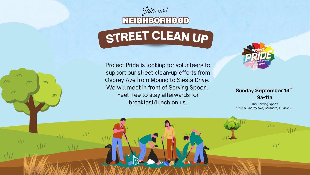 September Street Clean Up cover picture