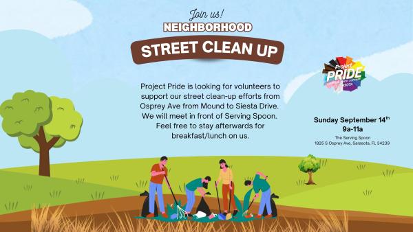 Neighborhood Street Cleanup September!