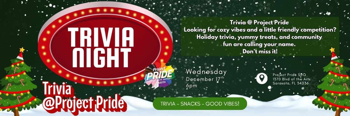 Trivia @ Project Pride: Trivia Night (Free Entry)