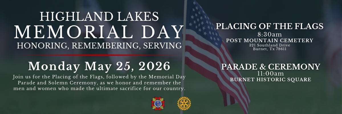Highland Lakes Memorial Day