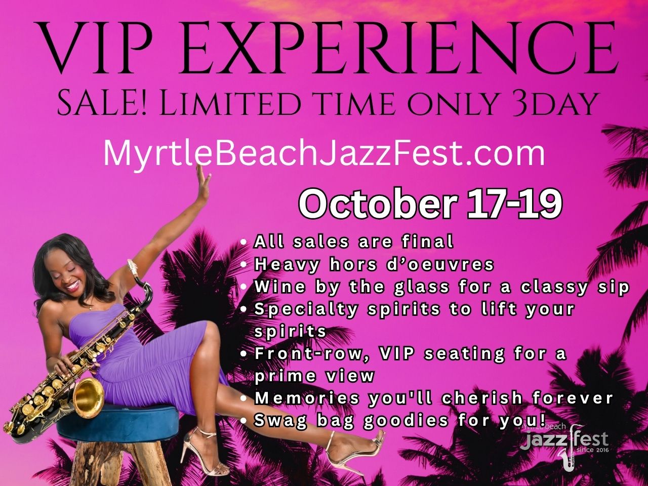 EARLY BIRD 3 DAY VIP EXPERIENCE cover picture
