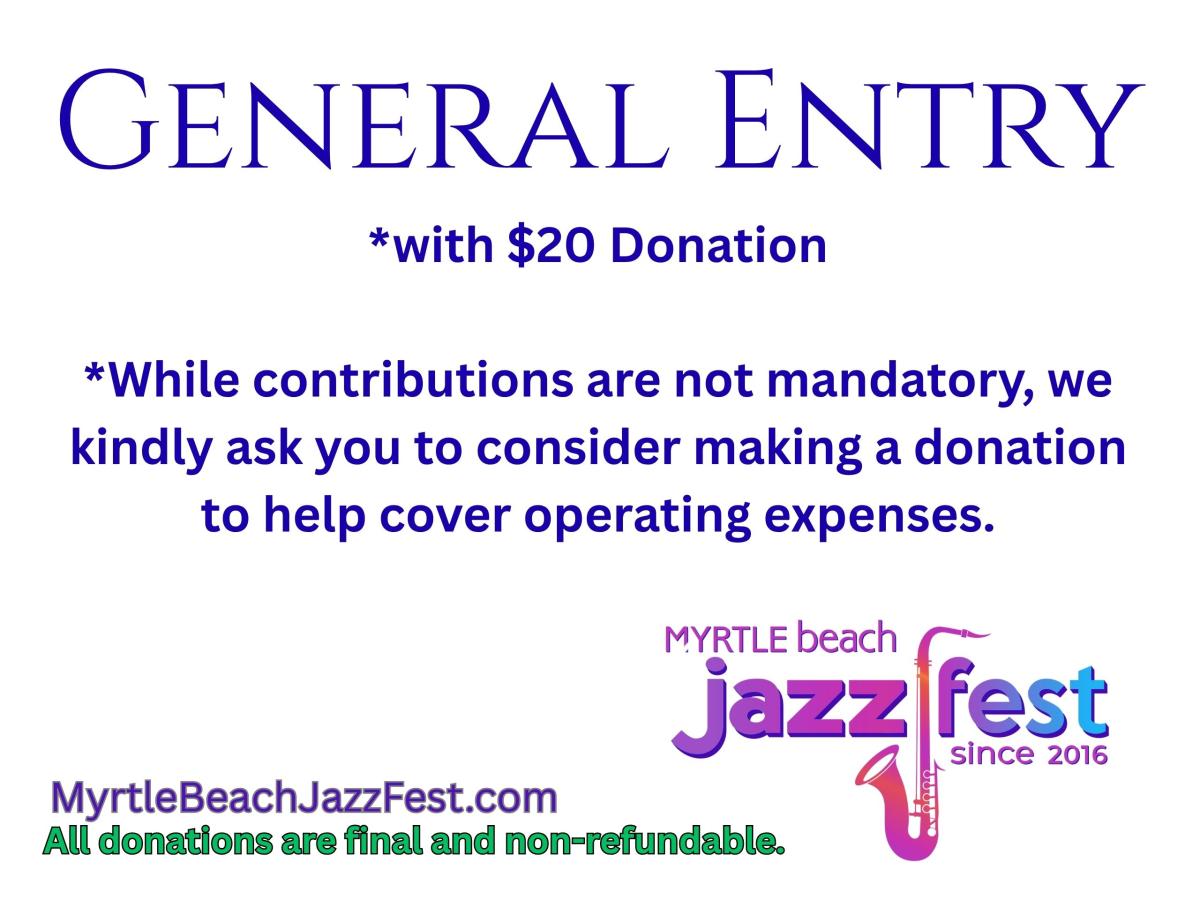 General Entry with $20 donation cover picture