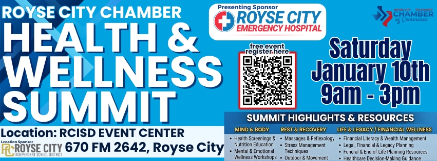 Health & Wellness Summit by the Royse City Chamber