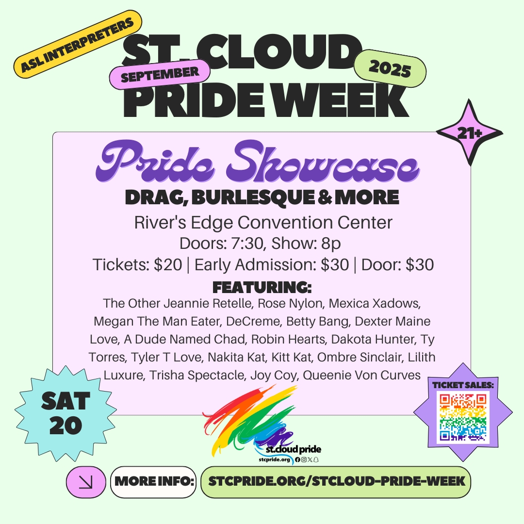 Pride Showcase 21+ Ticket - Sept 20th - Doors: 7:30p, Show: 8p cover picture