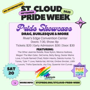 Pride Showcase 21+ Ticket - Sept 20th - Doors: 7:30p, Show: 8p cover picture