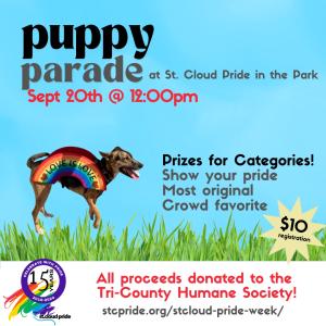 Puppy Parade Registration - Sept 20th @12p cover picture